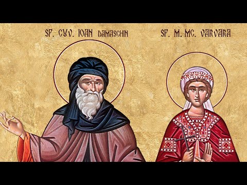 🔴 LIVE 4K: Slujba Vecerniei - Sf. M. Mc. Varvara; Sf. Cuv. Ioan Damaschin #4decembrie