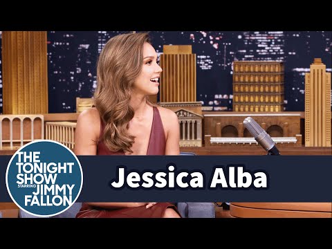 , title : 'Jessica Alba Teaches Jimmy About Swass'