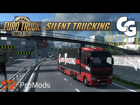 Silent Trucking - MAN TGX - Rotterdam to London - ETS2 ProMods (No Commentary)
