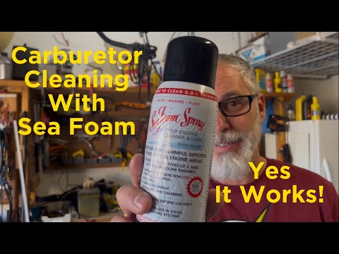 Carburetor Cleaning Using Sea Foam Spray
