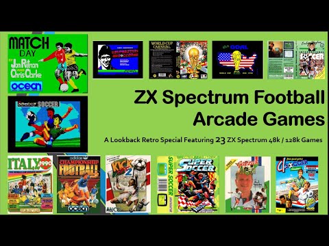 20 ZX Spectrum Arcade Football Games in just 24 mins!