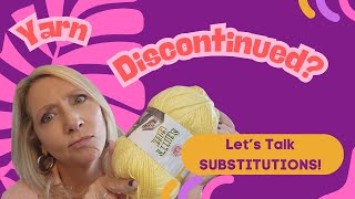 What Do You Do When Your Favorite Yarn is DISCONTINUED?@LionBrandYarn @SchittsCreek