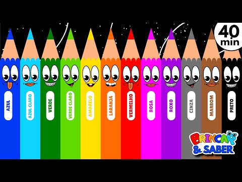 Aprender as LETRAS, aprender os NÚMEROS, aprender a CONTAR - Desenho educativo infantil em PORTUGUÊS