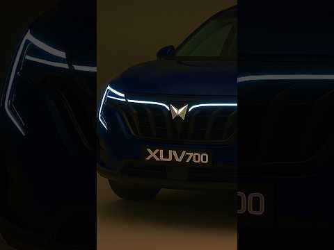 2026 Mahindra XUV 7OO Face-lift || With connected DRL #xuv700 #xuv7002026 #mahindraindia