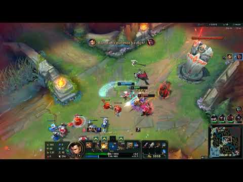 Caitlyn, Ekko, Xinzhao, Sion, Kayn VS Zed, Ezreal, Darius, Master Yi, Garen