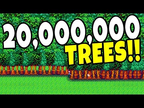 I Actually Planted 20,000,000 Trees in Stardew Valley