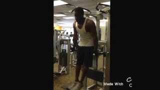 Working out with that Ace Hood &quot;How I&#39;m Raised!