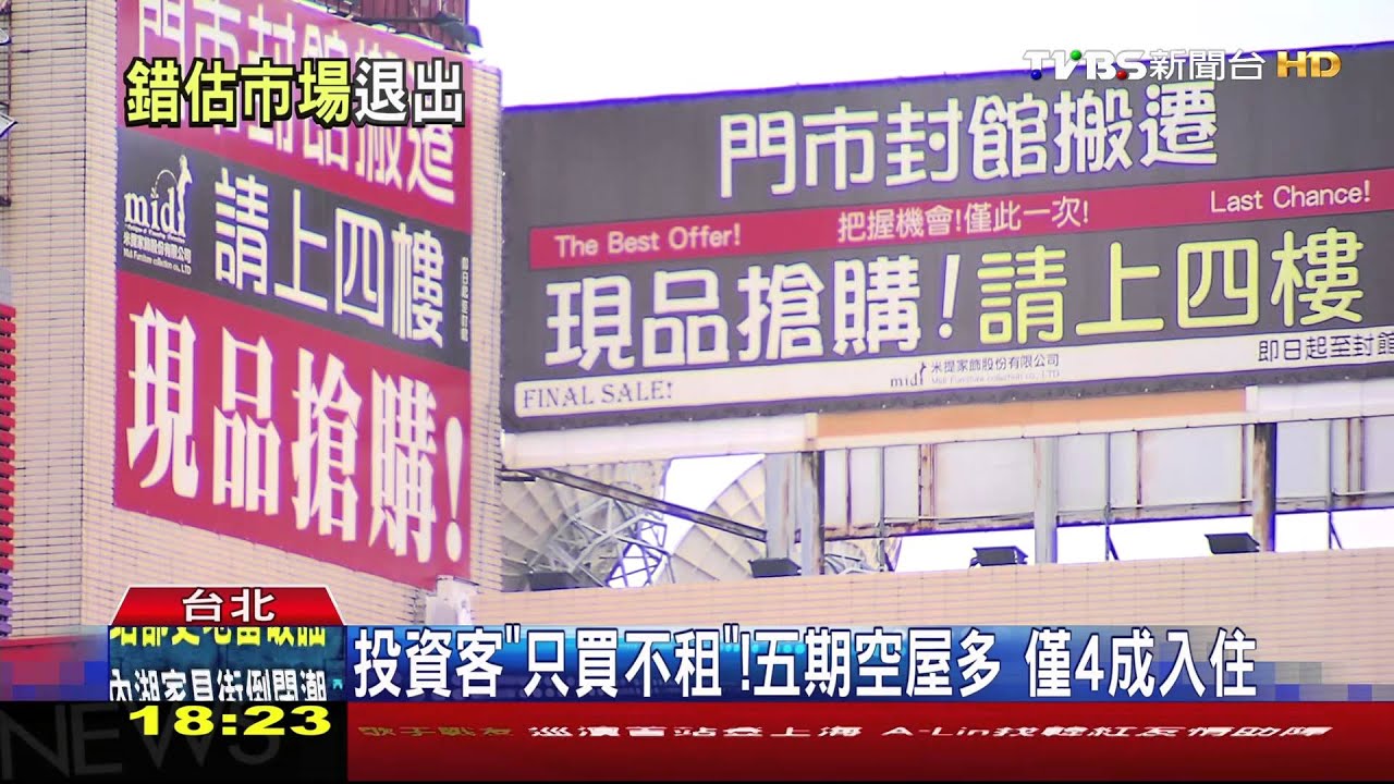 內湖重劃區「無人潮」　2成家具行認賠撤出