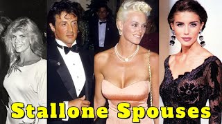Sylvester Stallone Spouses and Girlfriends, Sasha Czack, Brigitte Nielsen, Jennifer Flavin