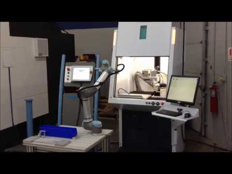 Trumpf TruMark 5020 & UR5 Demo