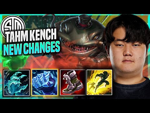 HUNI TRIES TAHM KENCH WITH NEW CHANGES TOP! - TSM Huni Plays Tahm Kench TOP vs Ryze! | Season 11