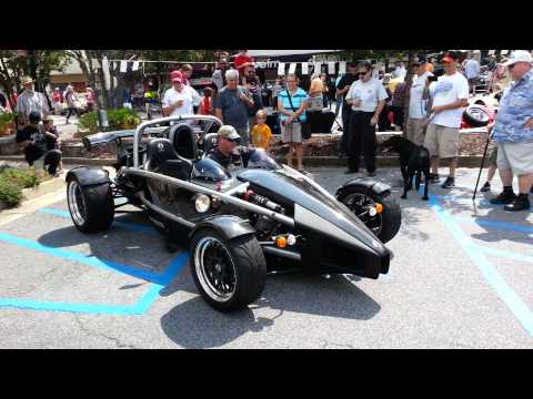 Thumbnail for Ariel Atom leaving Norcross GA British car show by Car