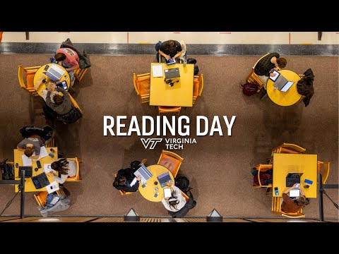 Hokies study strong during Reading Day 2025