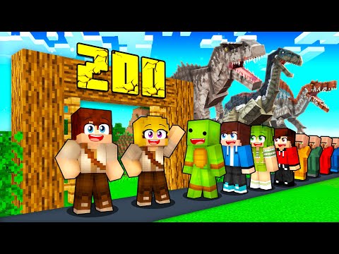 Otworzyliśmy PARK DINOZAURÓW w Minecraft!