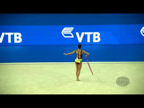 VALIEVA Elina (GEO) - 2017 Rhythmic Worlds, Pesaro (ITA) - Qualifications Hoop