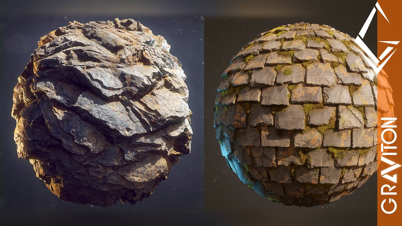3ds Max   How to make photo realistic PBR materials by Graviton Studio