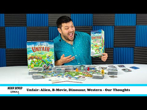 Never Bored Gaming - Our Thoughts (Alien, B-movie, Dinosaur, Western Expansion)