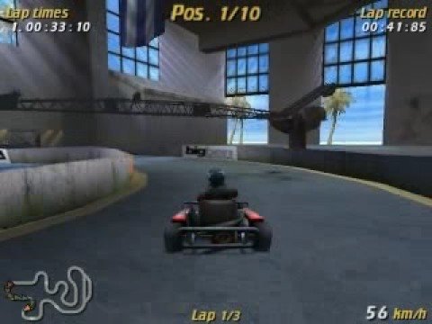 Michael Schumacher Kart Racing Playstation