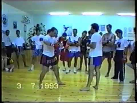 Arjan stylios-kostas stefanos in chania seminar 3/7/1993