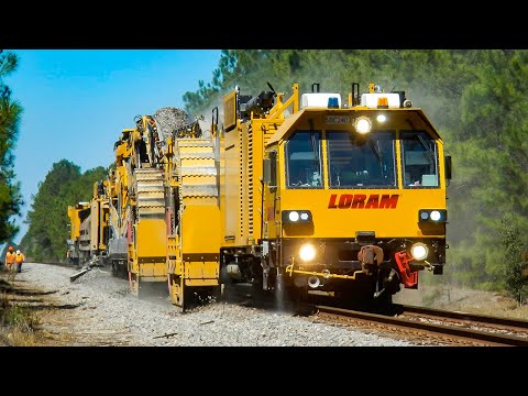 Top 5 Best Railway Track Construction Machines | Heavy Equipment