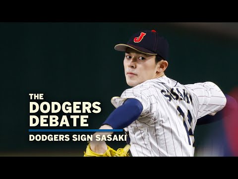Roki Sasaki signs with the Dodgers
