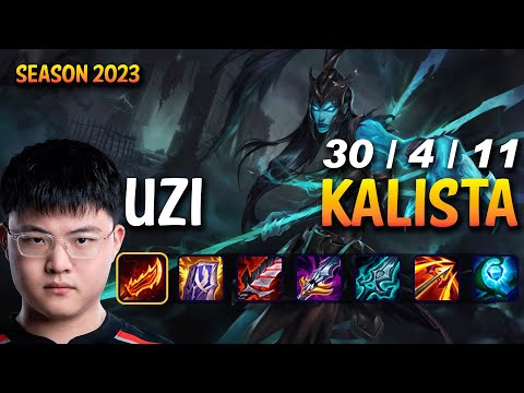 Uzi KALISTA ADC vs ZIGGS - Patch 13.24 KR Ranked