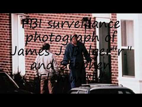 How to pronounce FBI surveillance photograph of James J. Bulger"r." and Stephen Flemmi"l." in Englis