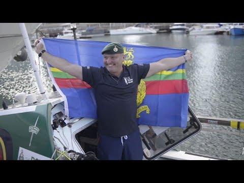 Lee Spencer preps for start of record row attempt