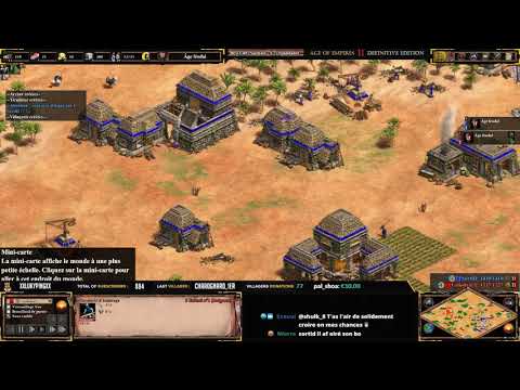 AoE 2 : Définitive Edition - TOURNOI SAUVAGE #1 FINALE - SortiD VS Uzikoti - ARABIA