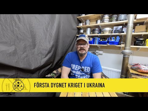 Om kriget kommer 3 - första dygnet observationer från kriget i Ukraina