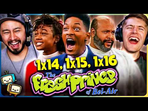 THE FRESH PRINCE OF BEL-AIR (1990) Season 1 Episodes 1x14, 1x15 & 1x16 Reaction w/ Jaby Koay