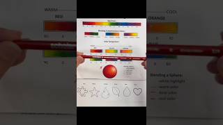 Blending Red with Prismacolor Scholar Colored Pencils | Color Theory & Color Temperature