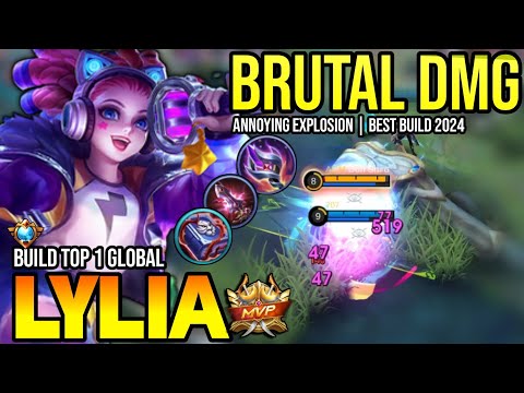 LYLIA BEST BUILD 2024 | BUILD TOP GLOBAL LYLIA GAMEPLAY | MOBILE LEGENDS✓