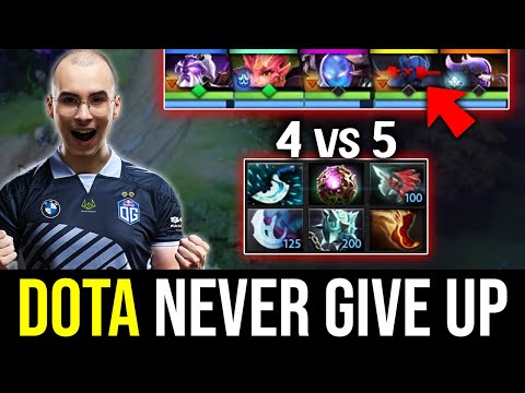This is why you should NEVER GIVE UP in DOTA 2 - OG.Yuragi SOLO CARRY DOTA 2