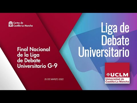 Final Estatal de la XII Liga de Debate Interuniversitario G9