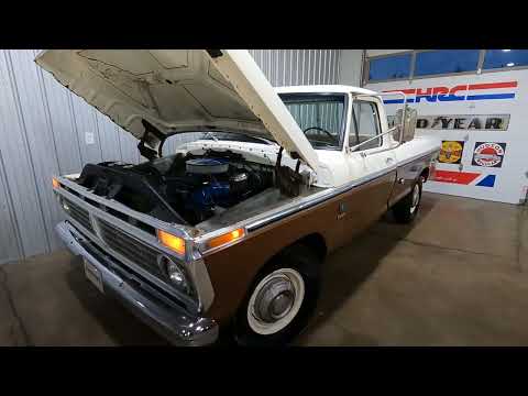 1973 Ford F-250 Custom Camper Special
