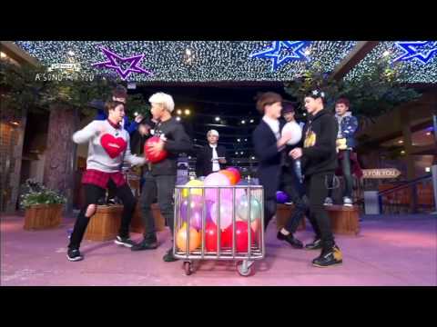 [A Song For You - ep.17 cut] Love Game (sungjae + penial) VS (minhyuk + amber)