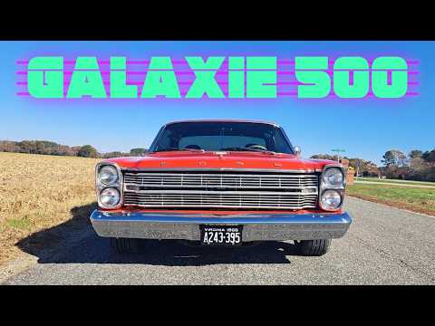 A Piece of History: 1966 Ford Galaxie 500 Walkaround & Drive