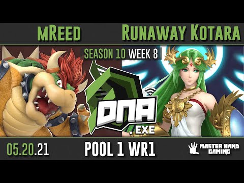 DNA.EXE S10:W8 - Runaway Kotara (Palutena) vs mReed (Bowser) - Pool 1 WR1
