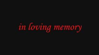 In Loving Memory Jamestown story lyrics