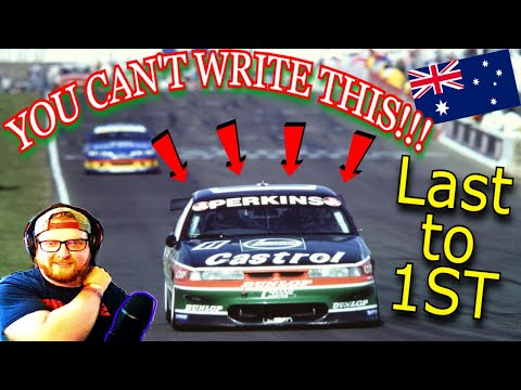 NASCAR Fan Reacts to Larry Perkins Last to First - Best Touring Car Race Ever?