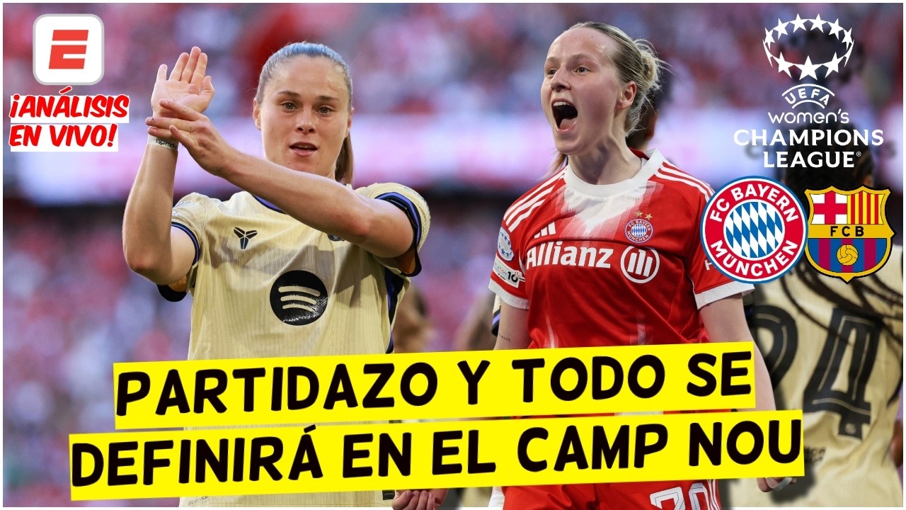 Barcelona SE DEJA EMPATAR en MUNICH y DEJA VIVO al BAYERN | Champions League Femenina