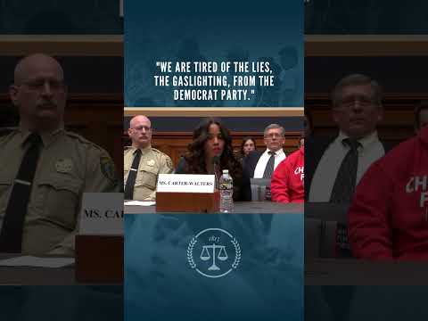 Danielle Carter-Walters: Democrat-Run Cities FAIL to Protect Americans