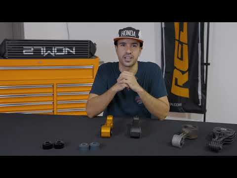 2016-2021 Honda Civic Rear Motor Mount Breakdown with 27WON