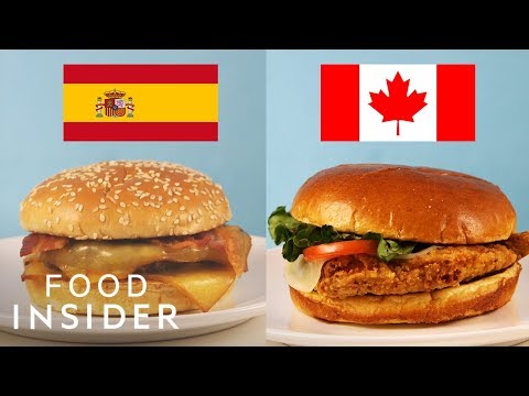 McDonald's New International Menu Taste Test Video