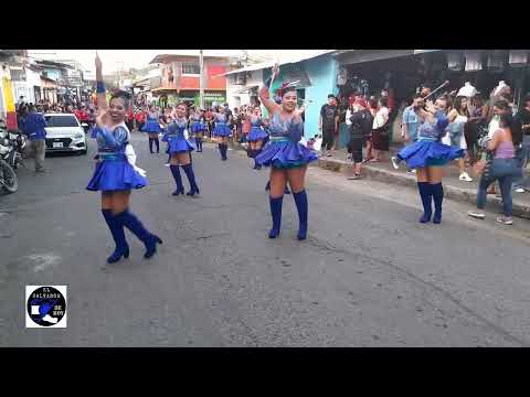DELTA MUSIC BAND en Desfile del Correo Ciudad Arce 2025, La Libertad. 