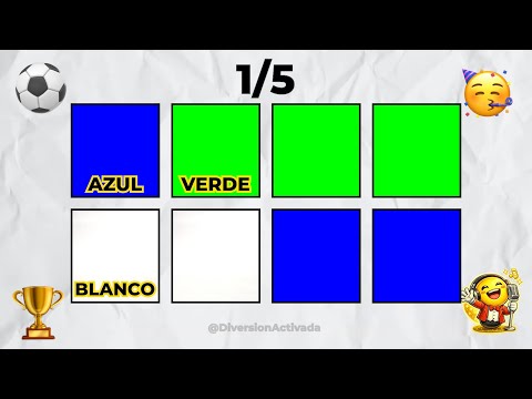 Di la Palabra al Ritmo en Español (Nivel 1-3 Fácil, Medio y Difícil)