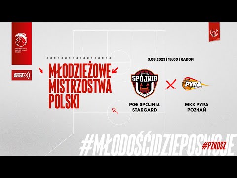 PGE Spójnia Stargard - MKK Pyra Poznań (Finał MMP U13 Mężczyzn, półfinał)