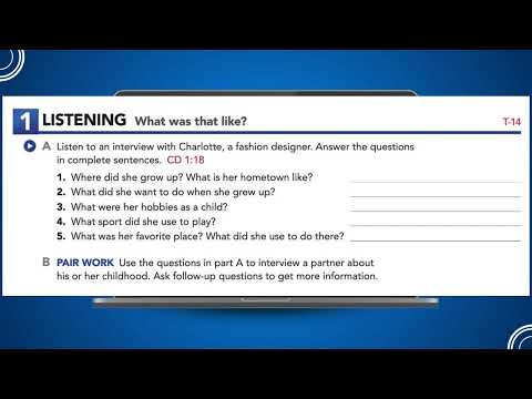 INTERCHANGE 2 5TH EDITION PROGRESS CHECK UNITS 1-2