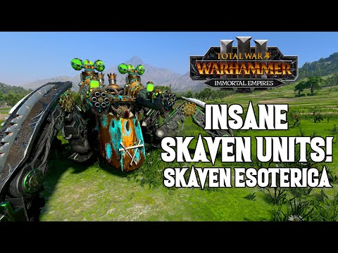 Skaven Esoterica Adds Insane Skaven Units! - Mod Overview - Total War: Warhammer 3